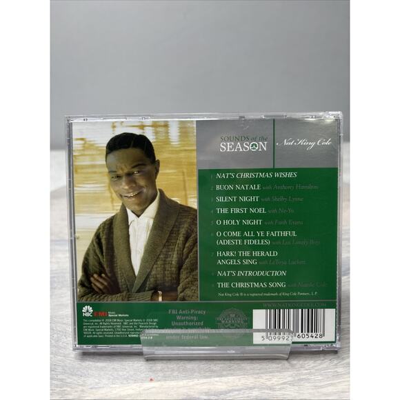 Nat King Cole – Sounds of the Season Holiday Collection CD – Christmas Jazz - Picture 2 of 5